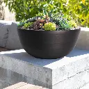 Pot Oslo Round-Obsidian Grey.webp