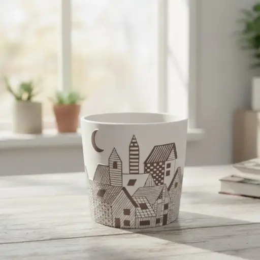 पॉट सिरेमिक मिडनाइट A601