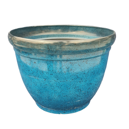 Pot Belly Planter Royal Blue